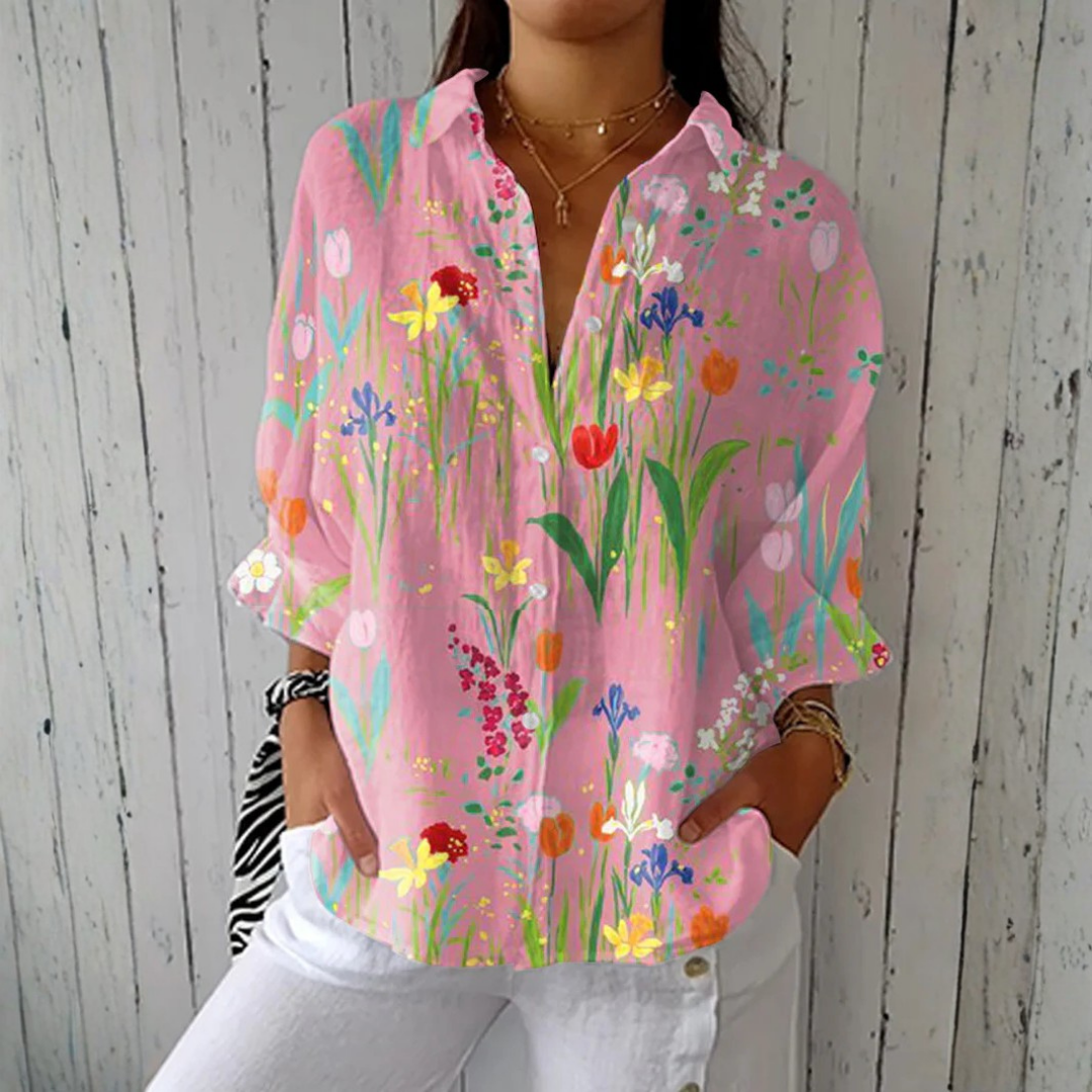 CLARA - BLUSA ESTAMPADA