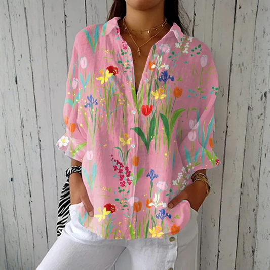 CLARA - BLUSA ESTAMPADA