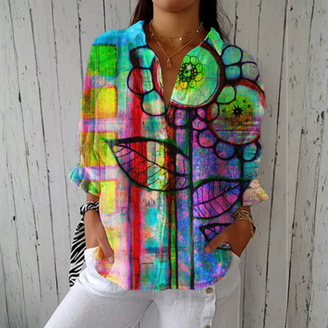 BIANCA - BLUSA ESTAMPADA