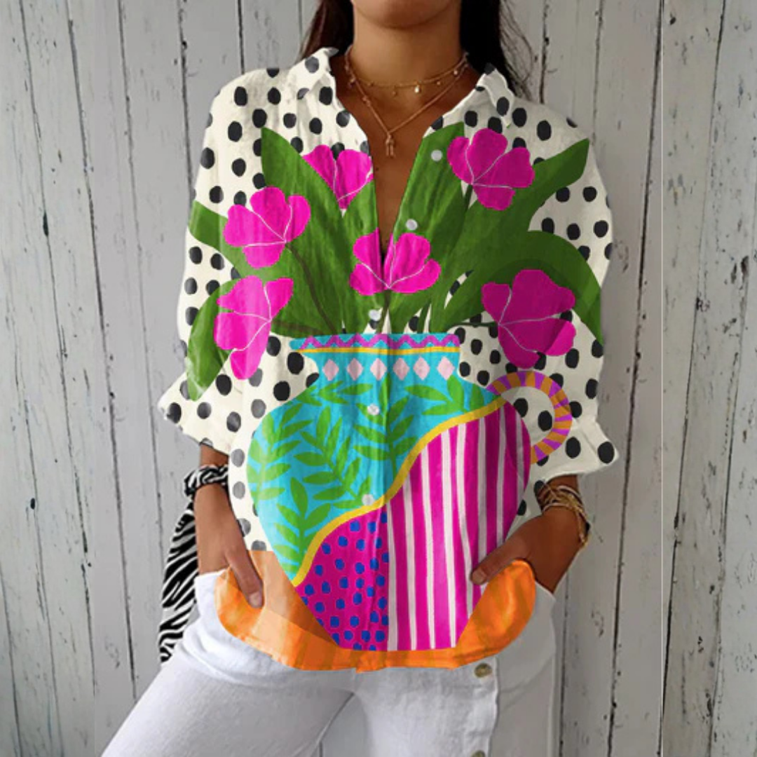 DONNA - BLUSA ESTAMPADA