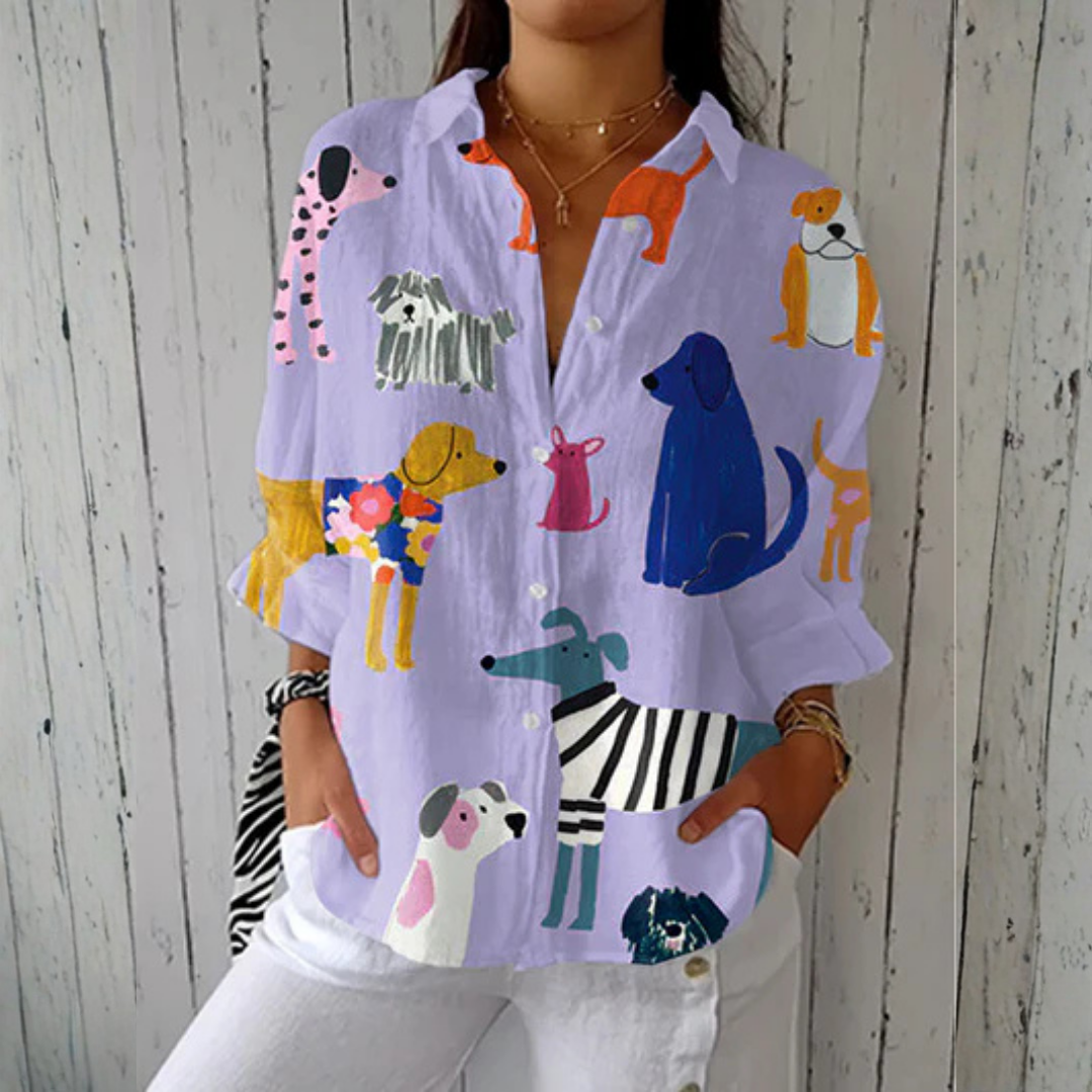 RACHEL - BLUSA ESTAMPADA