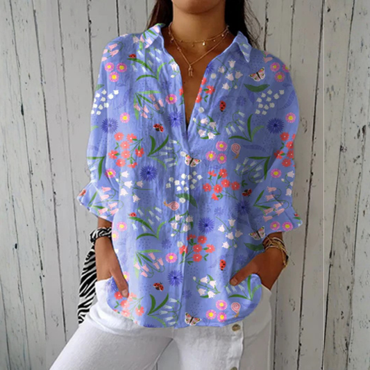 LOUISE - BLUSA ESTAMPADA