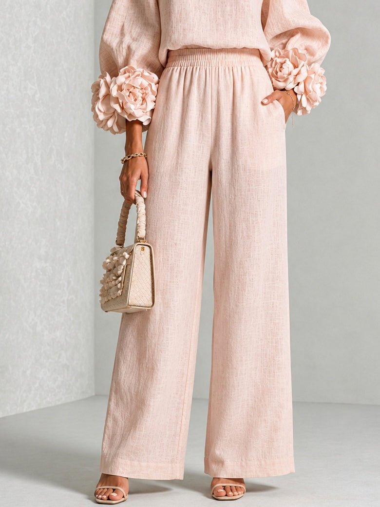 ROSALIE - CONJUNTO DE DOS PIEZAS CON DETALLE FLORAL