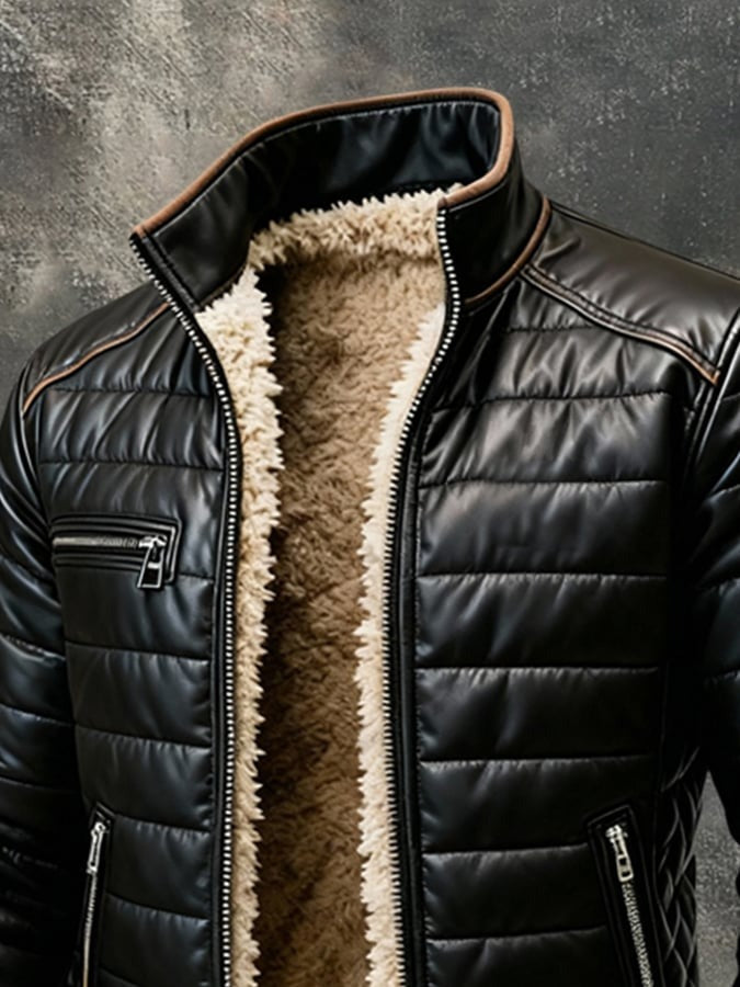 BRUNO - CHAQUETA CUELLO ALTO