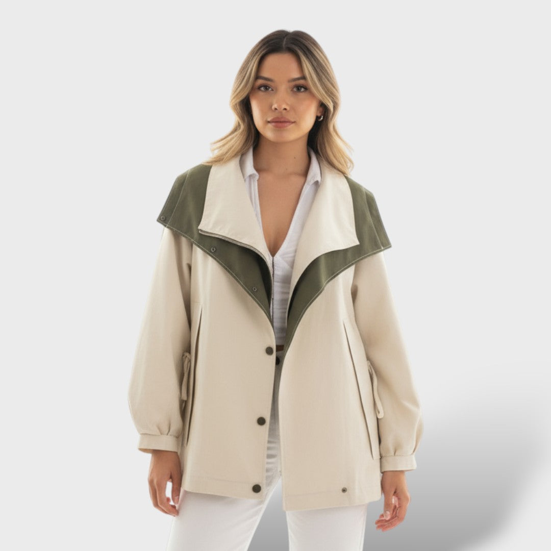 ELENA - CHAQUETA IMPERMEABLE ELEGANTE