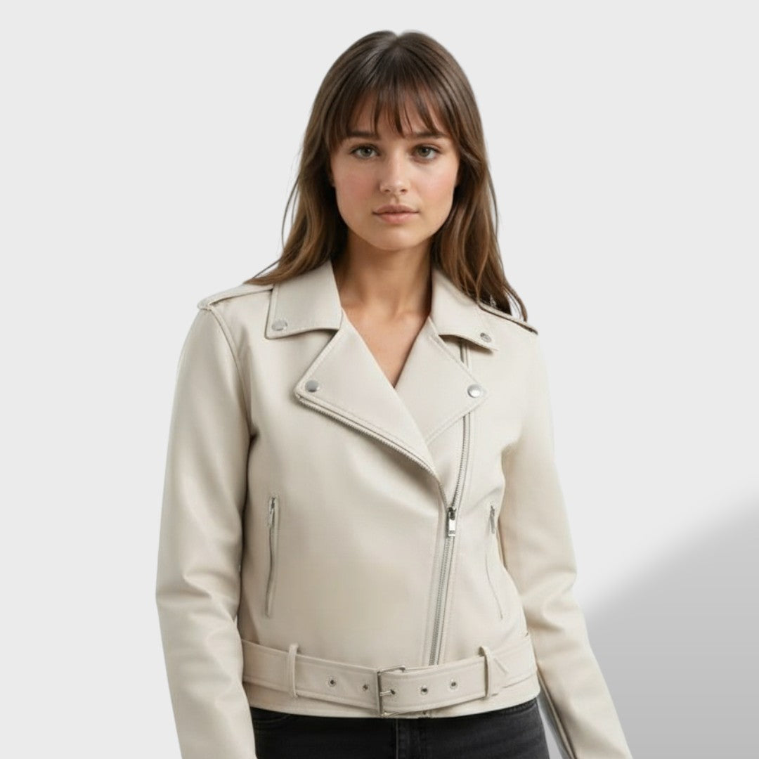 SCARLETT - CAZADORA BIKER OVERSIZE