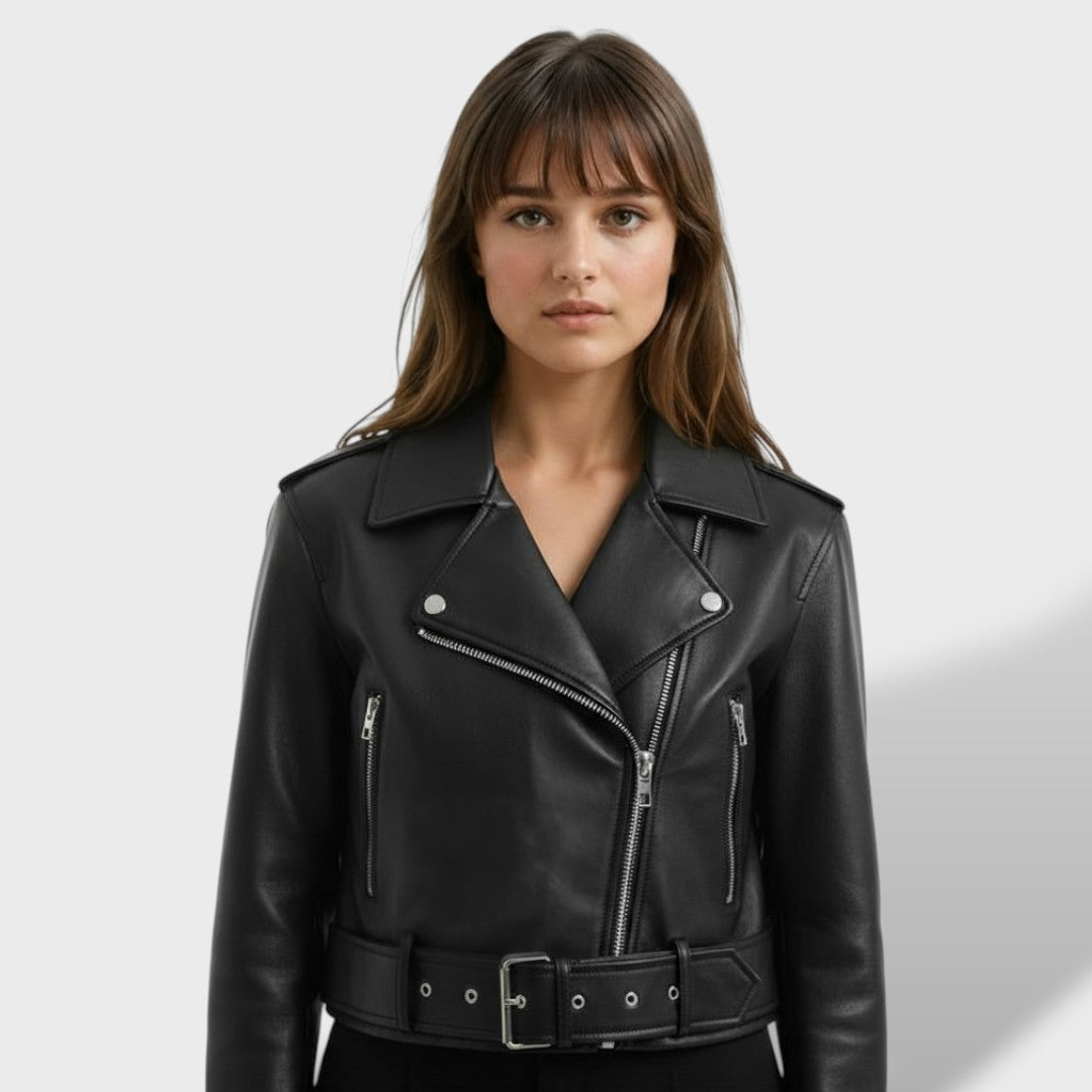 SCARLETT - CAZADORA BIKER OVERSIZE