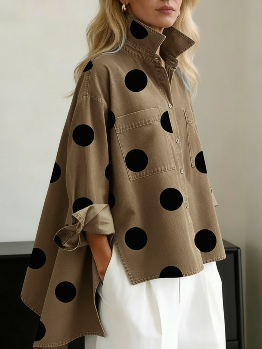 SUSANNA - SOBRECAMISA DE LUNARES
