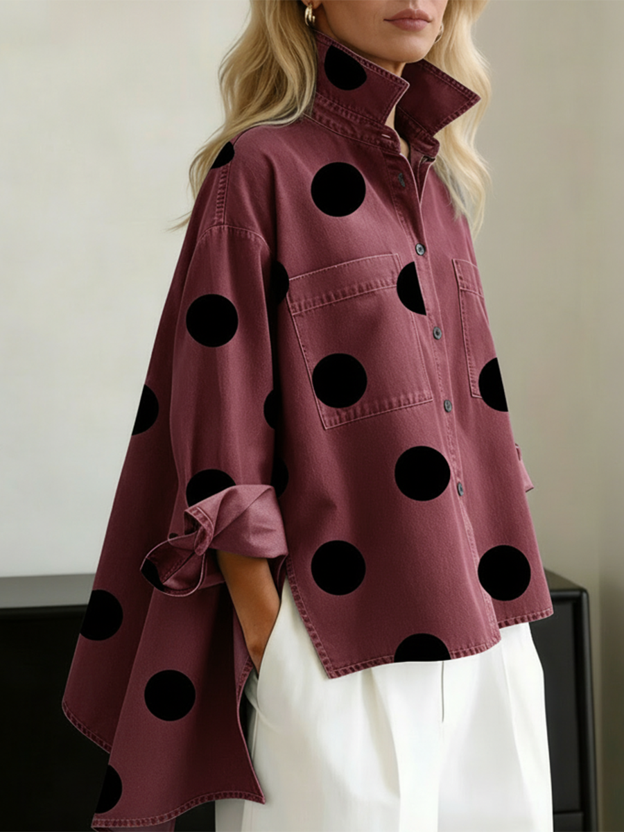 SUSANNA - SOBRECAMISA DE LUNARES