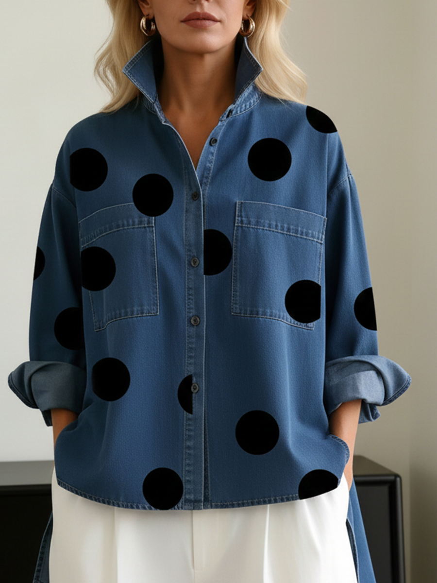 SUSANNA - SOBRECAMISA DE LUNARES