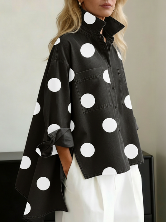 SUSANNA - SOBRECAMISA DE LUNARES
